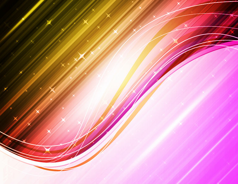 free vector Abstract Colorful Waves Vector
